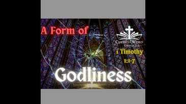 A Form of Godliness 1 of 2 - New Year's Eve 2023 - Christ the Word Church - Nate Prazuch