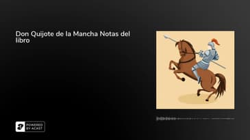 Don Quijote de la Mancha Notas del libro