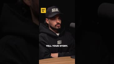 Your story is your edge. Build out loud. Watch full clip → @GentsTalkPod #Storytelling