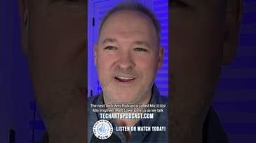 Let's Talk Microphones | Mic It Up with Matt Lowe | techartspodcast.com  #podcast #microphones