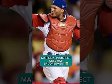 Mariners Prospect Earns a HOF Endorsement 🤯 #mariners #mlb