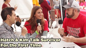Richard Hatch and Kim Spradlin Talk Survivor for the First Time