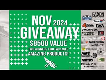 Huge HRT November Giveaway Alert! - $8500+ in Goodies!