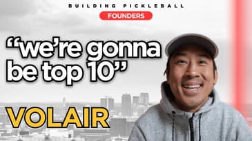 Volair - co-founding a brand with pro Julian Arnold | Building Pickleball