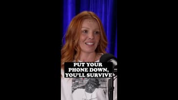 Being on your phone does not count as quality time