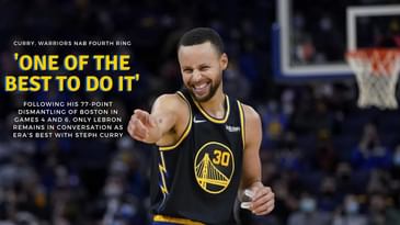 Steph Curry Plants Himself in Best of His Era Conversation with Destruction of C's on Garden Floor