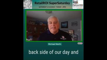 Michael Martin 0n @RetailROI SuperSaturday.    #roiss,  #RetailROIChampion