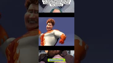 The Subtle Megamind Joke Most People Missed Until They Read The Subtitles 🤯
