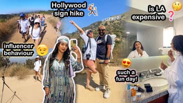 What I Spent In A Day As A Tourist in Los Angeles | Indian in America | Aanam C