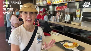 What's The Most Popular Dish To Eat At Jollibees?! A Globe Aware Summer in the Philippines