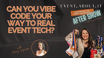 Can You Vibe Code Your Way to Real Event Technology?