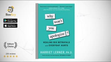Why Won’t You Apologize   Book Summary By Harriet Lerner   Healing Big Betrayals and Everyday Hurts