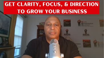 Black Entrepreneur Blueprint 427 - Jay Jones - Get Clarity, Focus, & Direction To Grow Your Business
