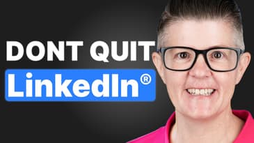 What To Do On LinkedIn When Business Gets Tough (Plus 15min Daily Plan)