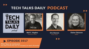 3517: How AWS and the PGA Tour Are Changing Live Sports Technology
