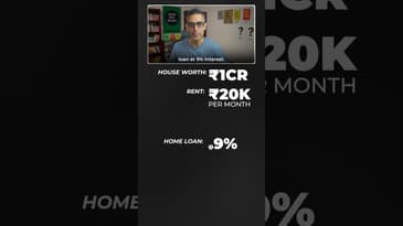Kya INVESTMENT ke liye Ghar LOAN pe lena chahiye?! | Ankur Warikoo #shorts