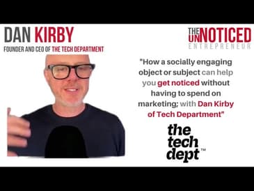 How a socially engaging object or subject can help you #getnoticed without spending on marketing