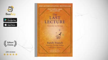 The Last Lecture  Book Summary By Randy Pausch  Really achieving your childhood dreams