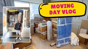 MOVING DAY VLOG! | Aanam C