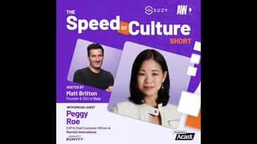 How Marriott is Redefining Loyalty and Personalization with CMO, Peggy Roe | Short