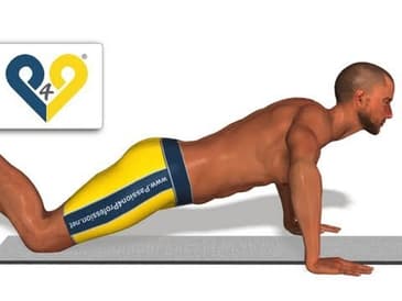 Knee push ups
