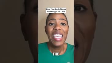 How Your Body Stores Blood Sugar for Later #fyp #youtubeshorts