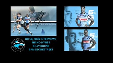 SHARKCAST: Interviews with Nicho Hynes, Billy Burns and Sam Stonestreet (Rd 10, 2026)