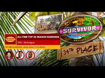 Survivor Top 40 Rankings, #34- Survivor: Nicaragua