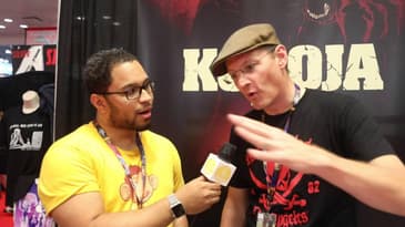 Giant Monsters and Kodoja with Keith Foster at New York Comic Con 2016