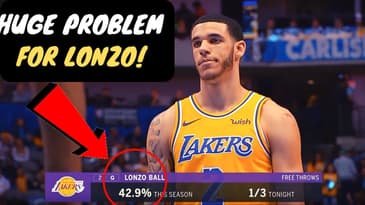Lonzo Has a MAJOR problem in his game..And It's getting worse