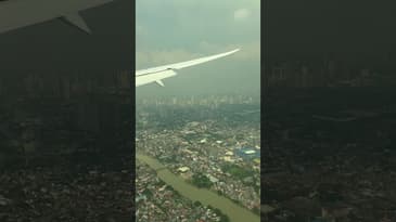 Flying into #manila never gets old #shorts #philippines #flight #empath #vacation #adventure