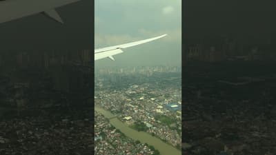 Flying into #manila never gets old #shorts #philippines #flight #empath #vacation #adventure
