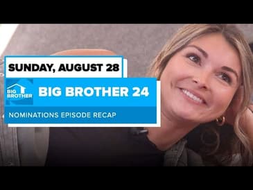 BB24 Episode 22 HOH Recap Sunday August 28 | Big Brother 24