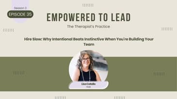 Hire Slow: Why Intentional Beats Instinctive When You're Building Your Team