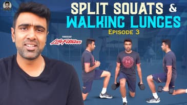 Fitness Hacks | Episode 3 | Split Squats & Walking Lunges | R Ashwin | #Sport | #Fitness | #WorkOut
