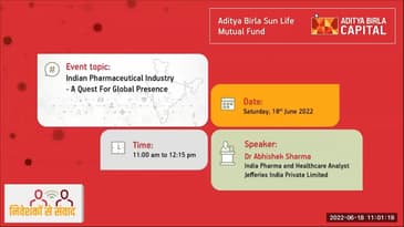 Niveshako se Samwaad - Indian Pharma Industry - A Quest For Global Presence