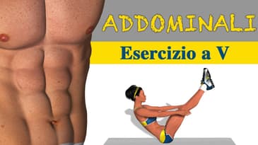 Addominali scolpiti con l'esercizio V-UPS