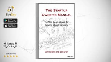 The Startup Owner's Manual  Book Summary By Steve Blank  The Step-By-Step Guide for Building a Great