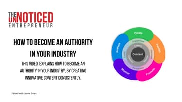 How to become an authority in your industry by using the content creation flywheel.