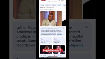 Google Luther Vandross! #shorts #luthervandross #viral