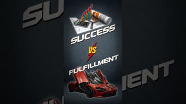 Success vs. Fulfillment: The Journey to True Meaning #shorts #selfimprovement