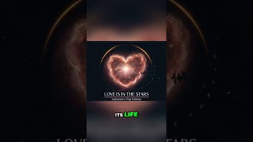 Valentine's Space Surprise: Heart-Shaped Star Mira A! #shorts