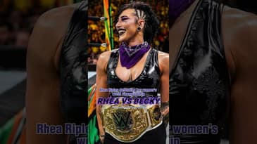 Rhea Ripley vs Becky Lynch Wrestlemania 40 prediction #rhearipley #wwe #wrestlemania