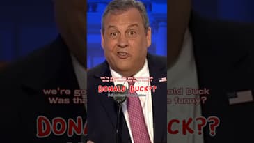 Chris Christie calls Donald Trump Donald Duck