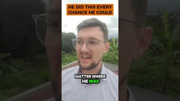 He Was Famous But Always Did This