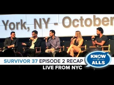 Survivor Know-It-Alls LIVE FROM NYC | Ep #2 Recap, October 3, 2018