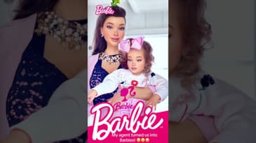 What do you think about this Barbie trend? It is everywhere! #shorts #barbie  #momlife #barbietrend