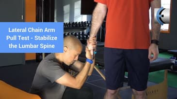Test Single Limb Stance Stability - Lateral Chain Arm Pull Test