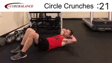 Circle ⭕️ Crunches - Abs and Obliques | Chris Janke-Bueno