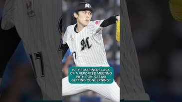 Mariners Not Yet Meeting With Roki Sasaki Is VERY CONCERNING 😬 #shorts #baseball #seattlemariners